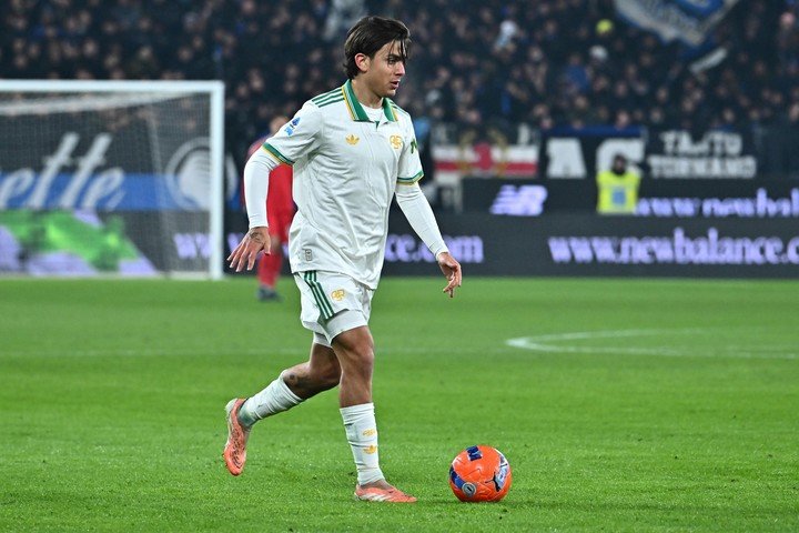 Dybala en la Roma. (Foto: EFE)