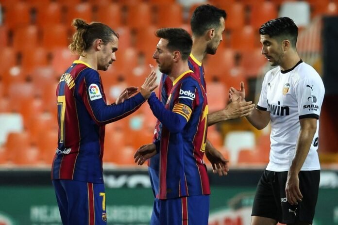 Antoine Griezmann cerca del clásico rival del Inter Miami de Messi