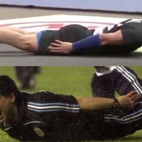 Video: el voleibolista japonés que se tiró a lo Maradona para disculparse con una jueza después de un darle un pelotazo