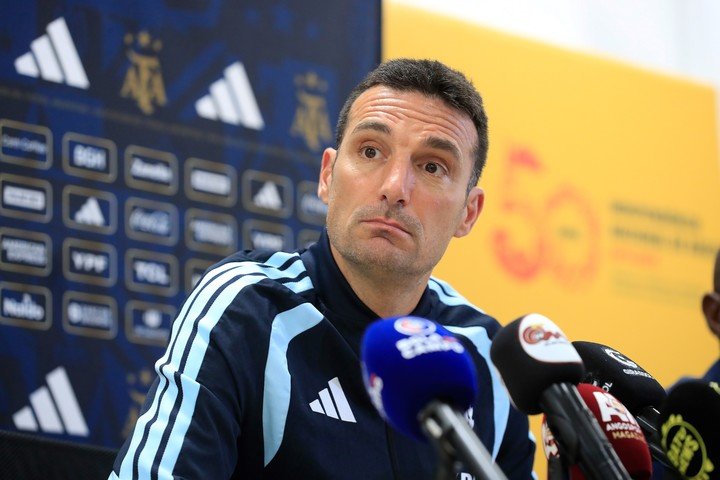 Lionel Scaloni. (EFE/EPA/AMPE ROGERIO)