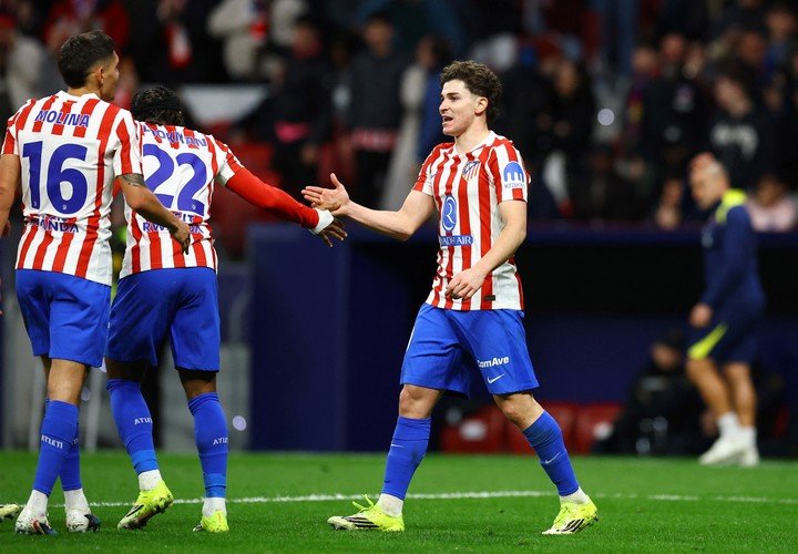 Julián participó de la goleada (REUTERS).