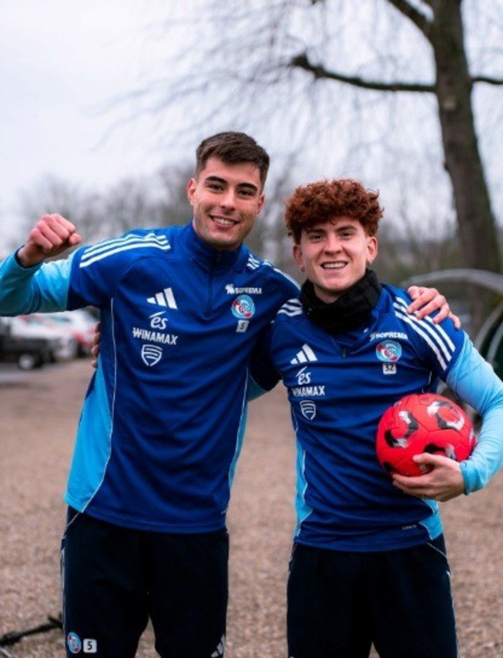 Los dos argentinos juntos.(Instagram: @rcsa)