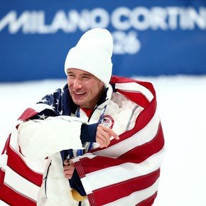 El hijo de un ex River que le rezó a Messi y ganó una medalla de oro en los Juegos Olímpicos de invierno