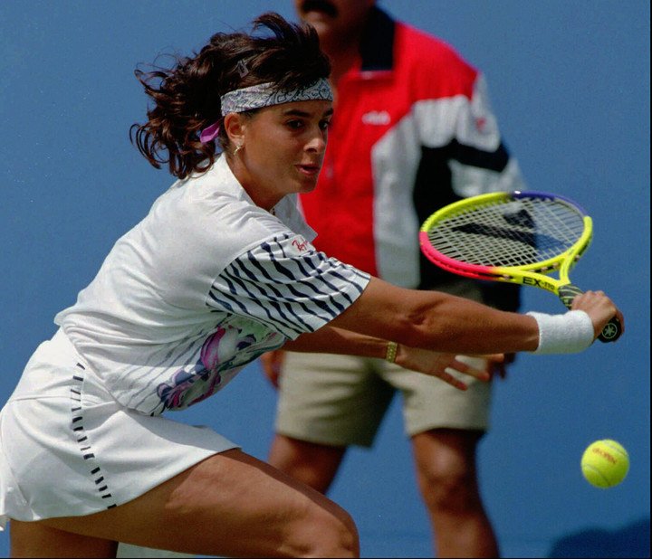 Sabatini en el Abierto de Australia