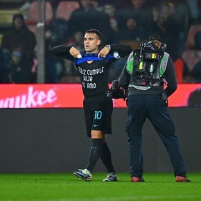 Con un gol especial de Lautaro Martínez, el Inter le ganó al Cremonese