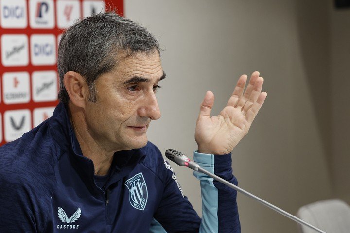 El entrenador del Athletic de Bilbao. (EFE/ Miguel Toña)