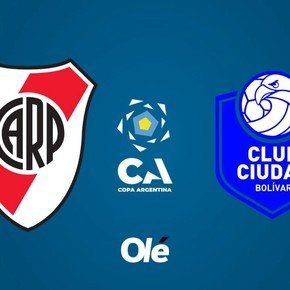 River vs. Ciudad de Bolívar, por la Copa Argentina: hora, cómo ver y probables formaciones