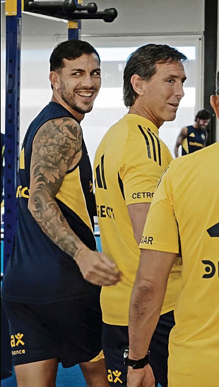 Paredes y Ubeda definirán la situación. (Prensa Boca)