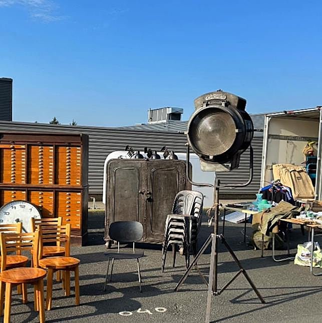 Déballage en Francia.