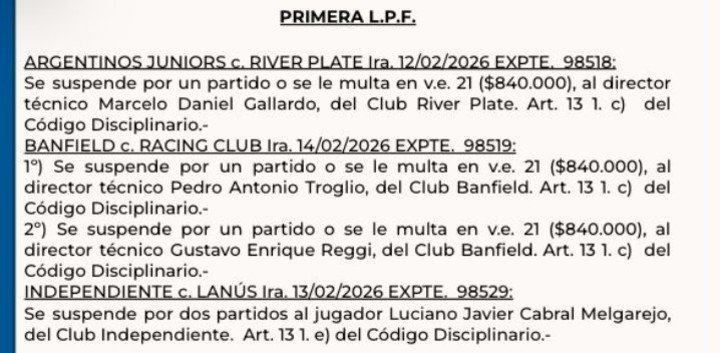 El fallo del Tribunal.