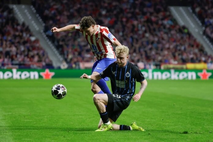 Simeone: por qué sacó a Julián Álvarez a los 58 minutos del triunfo en Champions