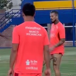 Darío Benedetto volvió a Casa Amarilla antes de enfrentar a Argentinos