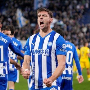 Con doblete de Lucas Boyé, el Alavés de Coudet empató en un partidazo contra el Girona de Echeverri
