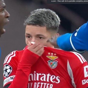 El contundente comunicado que lanzó Benfica tras conocer la sanción que la UEFA le impuso a Gianluca Prestianni