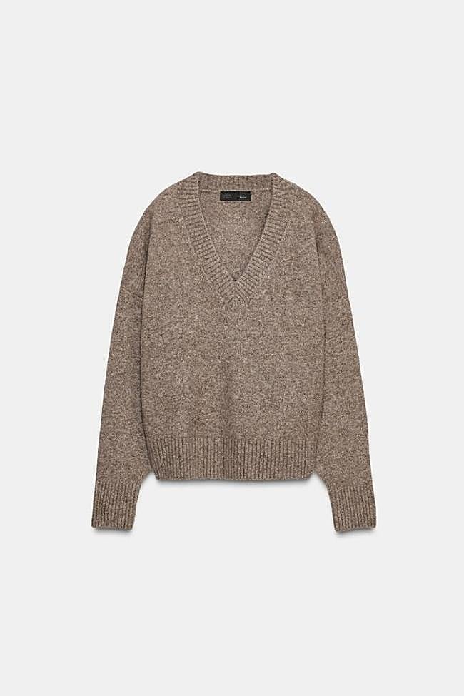 Jersey de pico de Zara