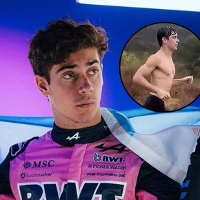 El impresionante cambio físico de Colapinto: "No hay nadie que haya entrenado a mi nivel"