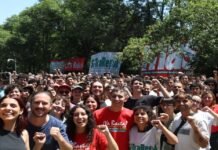 Volvió el «campamento anticapitalista» ¿Dirá algo Adorni?
