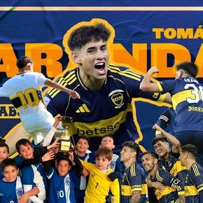 El boom Aranda, la historia jamás contada del pibe que la rompe en Boca