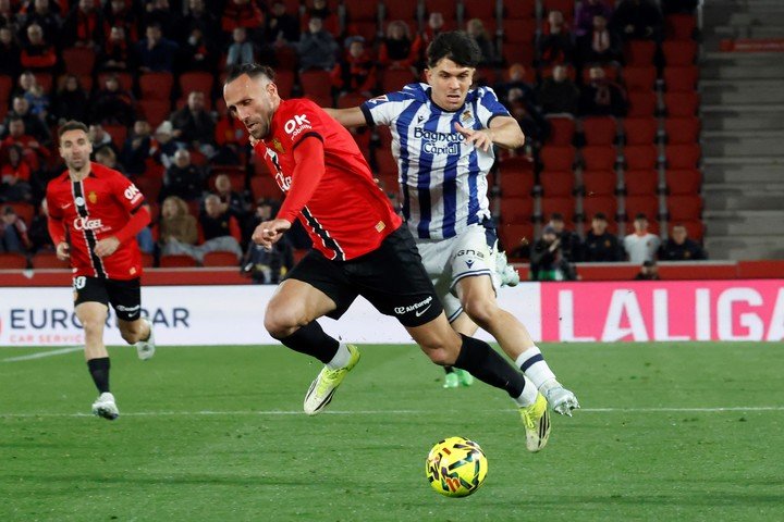 Mallorca vs. Real Sociedad. (EFE/ Cati Cladera)