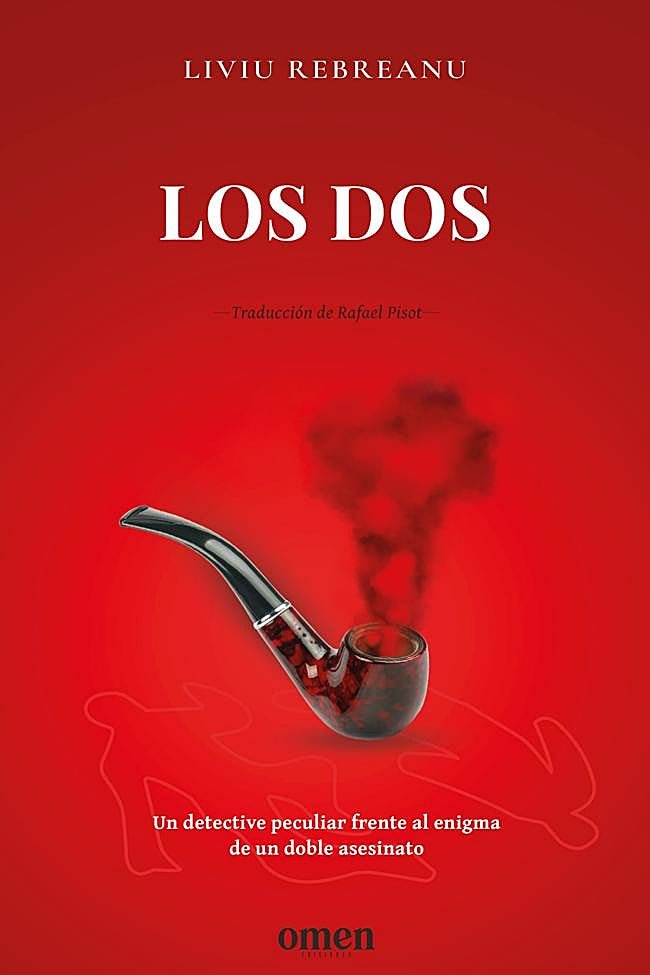Portada de Los dos, la novela policíaca del escritor rumano Liviu Rebrenau.