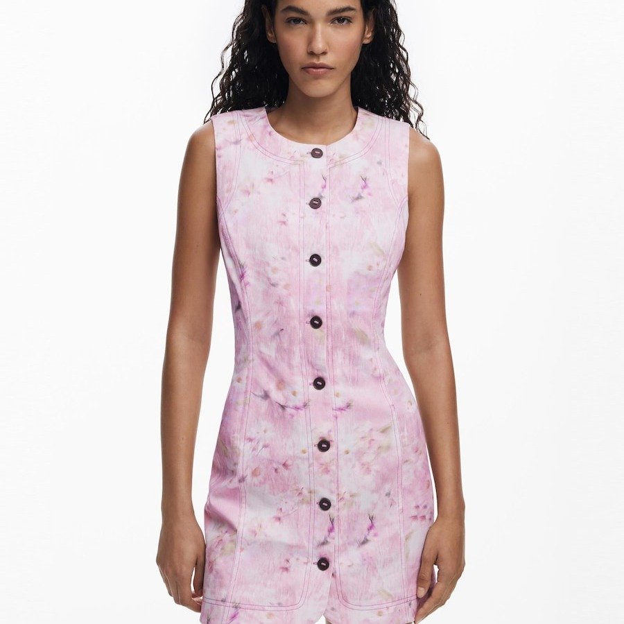 Desigual
Vestido corto botones