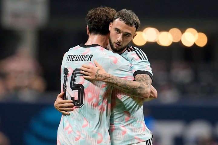 Bélgica goleó 5-2 a Estados Unidos. (Foto: AP)