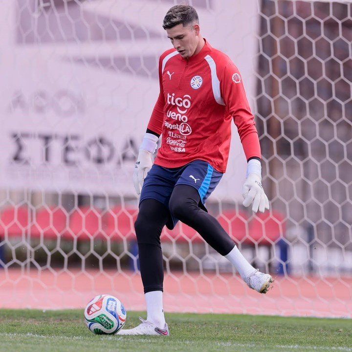 Orlando Gill de San lorenzo (Instagram Albirroja).