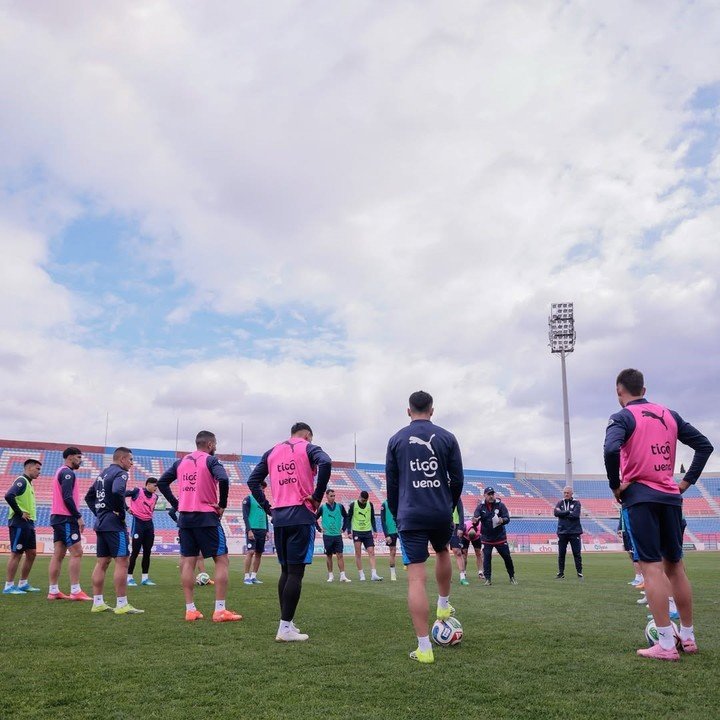 El trabajo de Paraguay en Atenas (Instagram Albirroja).