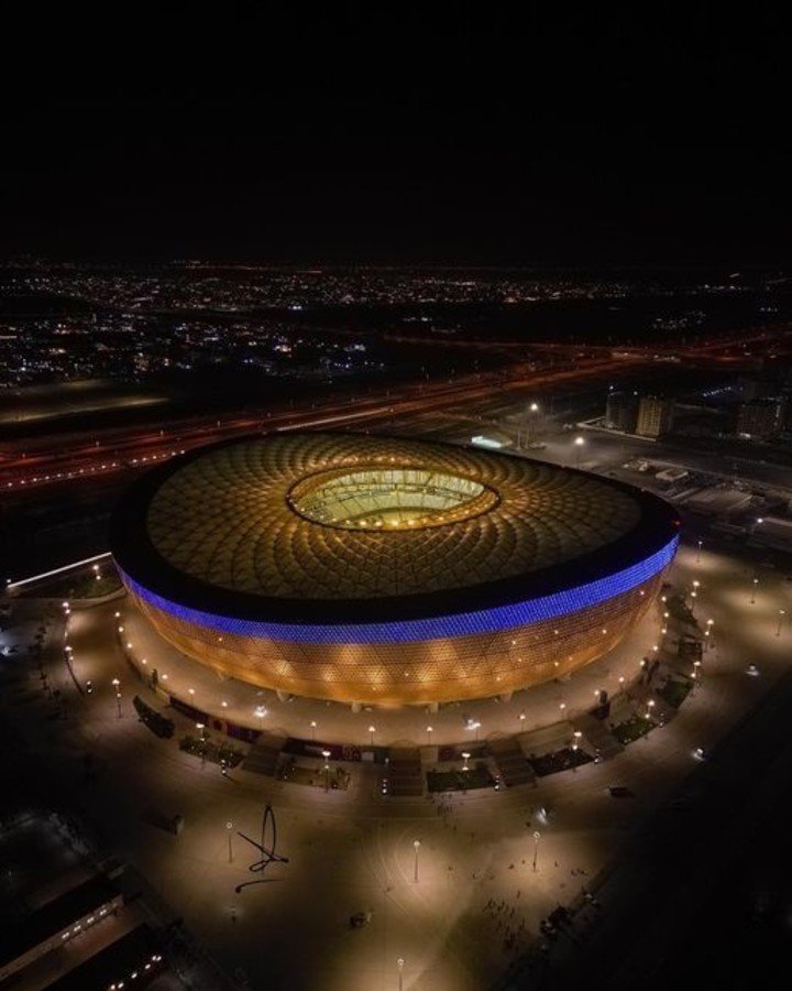 Lusail, donde Argentina fue campeón en 2022, y se iba a jugar la Finallisima.