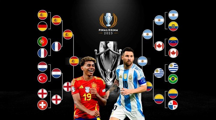 Argentina y España protagonizarán la Finalissima 2025.
