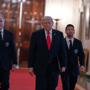 Videos: Trump comparó a Messi con Ronaldo, no reconoció a Mascherano y Luis Suárez