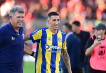 Di María, luego de su gol a Newell’s: del «si no era clásico, no hubiese jugado» a «sólo podía patear de aire»
