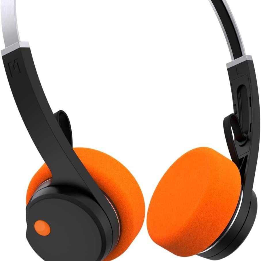 MONDO Freestyle On-Ear Bluetooth Headphones, Negro