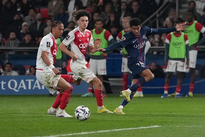 PSG cayó ante Mónaco.