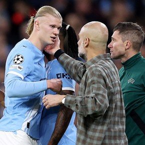 Guardiola explicó por qué sacó a Haaland contra el Real Madrid: "No llegábamos bien..."