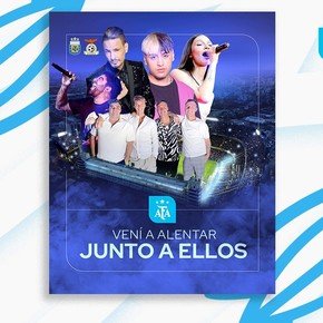 Los shows musicales que acompañarán al último amistoso de Argentina