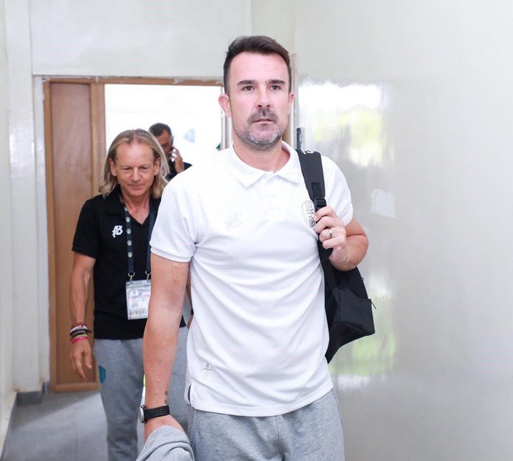 Aritz López, DT de Mauritania. (Foto: Prensa Federación de Mauritania)