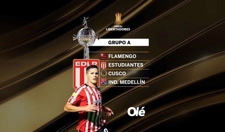 A Esutudiantes le toca ante el campeón Flamengo.