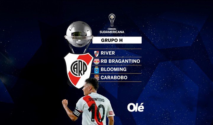 River vuelve a la Sudamericana después de 11 años.