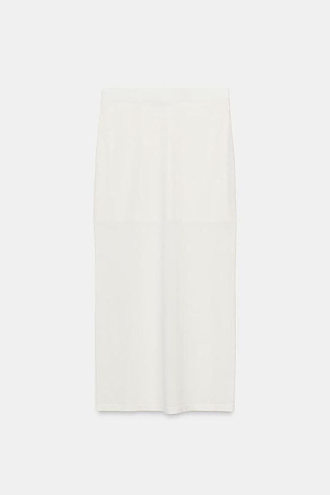 Falda midi punto fino (25,95€)