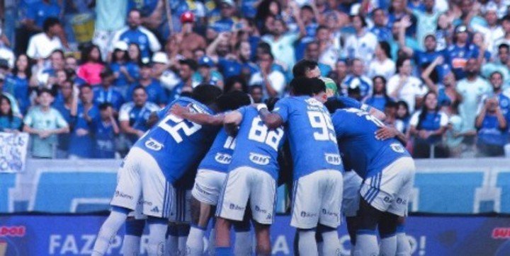 Cruzeiro empató sin goles con Santos. (Prensa Cruzeiro)