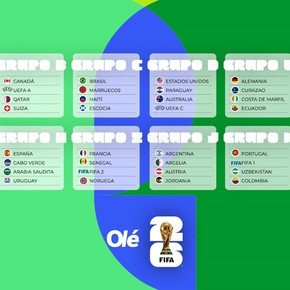 Mundial 2026: así son los grupos de la Copa del Mundo a la espera del repechaje