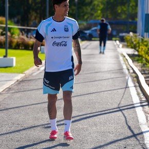 La felicidad de Martínez Quarta por su vuelta a la Selección tras casi dos años