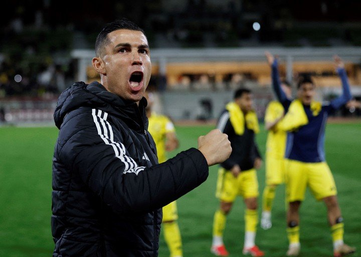 Ronaldo, una máquina de marcar con Al Nassr. (REUTERS/Hamad I Mohammed)