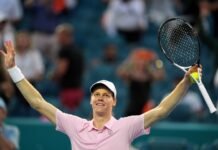 Jannik Sinner ganó en Miami y se quedó con el Sunshine Double