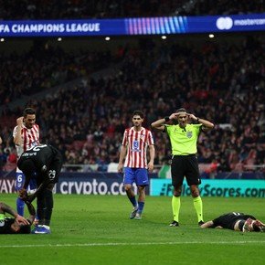 Video: tremendo choque de cabezas del Cuti Romero y un compañero