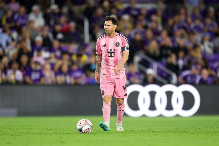 Lionel Messi en el Inter Miami. (REUTER)