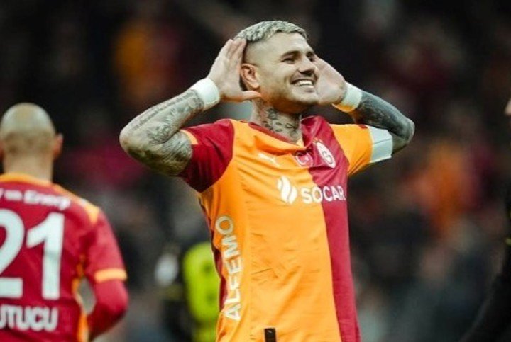 Icardi irá al banco en el Gala (Prensa Galatasaray).