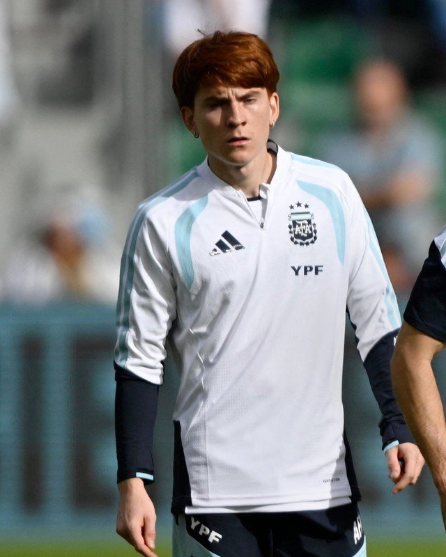 Barco, previo al amistoso ante Angola (REUTERS/Pablo Morano).