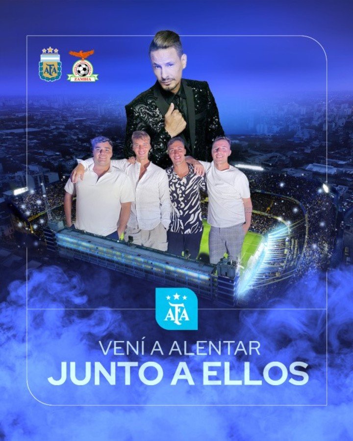 Los show que habrá en los dos amistosos de Argentina (AFA)